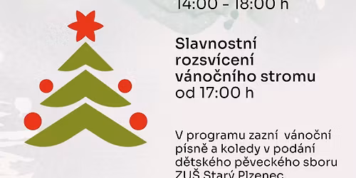 Rozsv\u00edcen\u00ed v\u00e1no\u010dn\u00edho stromu a adventn\u00ed trh