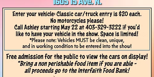 4th Annual Fathers Day Show and Shine!