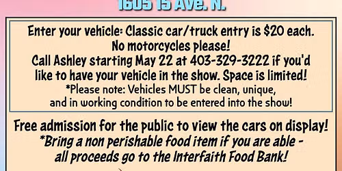 4th Annual Fathers Day Show and Shine!