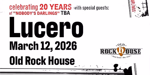 Lucero at Old Rock House