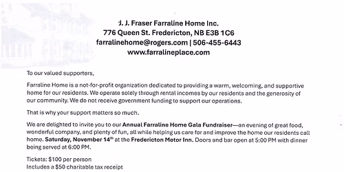 Farraline Home’s Annual Gala