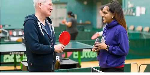Table Tennis for Women and Girls