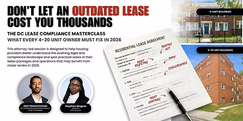 Attorney-Led DC Lease Compliance for Multiunit Landlords