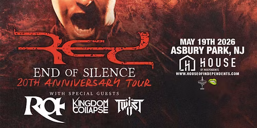 Red \u2013 End Of Silence 20th Anniversary Tour