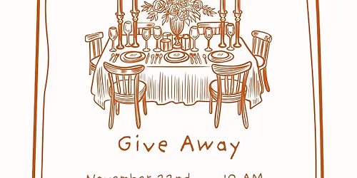Thanksgiving Give Away