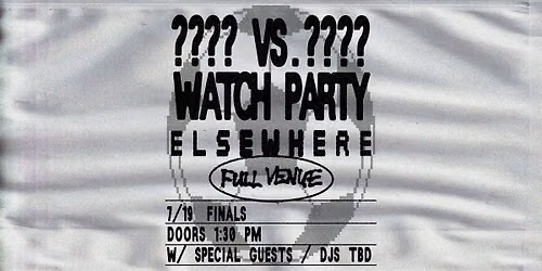 Finals Watch Party