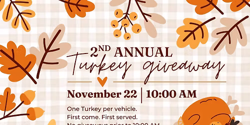 FREE Turkey Giveaway