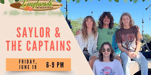 Saylor & the Captains Live at Longboards \ud83c\udfb8 \ud83e\udd41