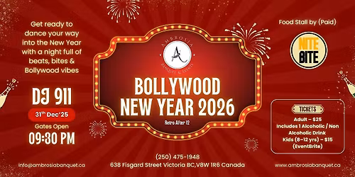 BOLLYWOOD NEW YEAR PARTY 2026