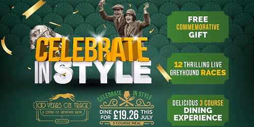 100 Years On Track \u2013 Dine for Just \u00a319.26