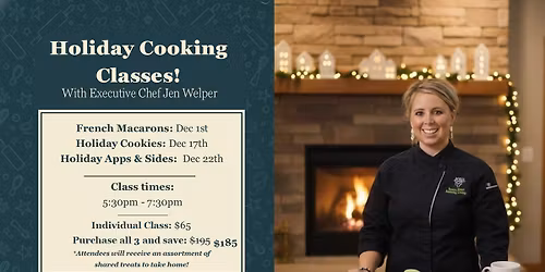 Holiday Cooking Classes: Holiday Cookies!