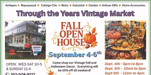 Fall\/ Halloween open House sale