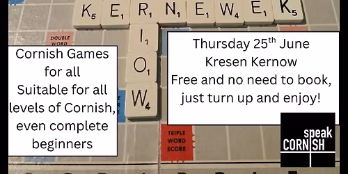 Speak Cornish Week games