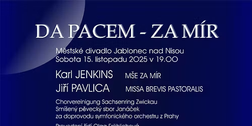 DA PACEM - ZA M\u00cdR