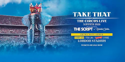 Take That London Tickets