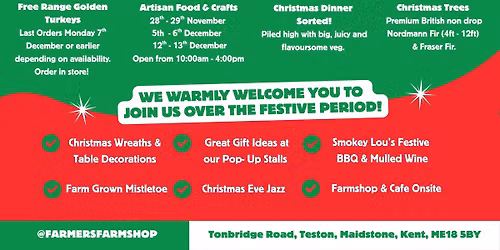 Christmas at Farmer\u2019s Farm Shop