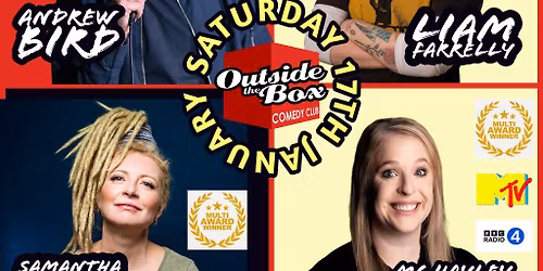Live Comedy - Saturday 17th January