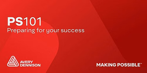 Avery Dennison PS101 Customer Technical Symposium