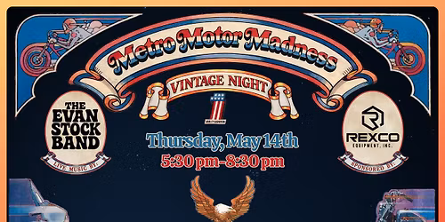 Metro Motor Madness Bike Night | Vintage Night