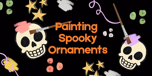 Painting Spooky Ornaments