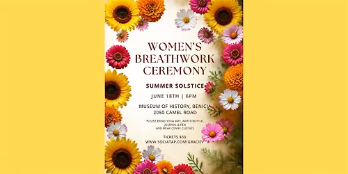 Summer Solstice Women's Breathwork Ceremony