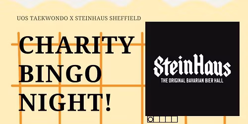 Taekwondo charity bingo night