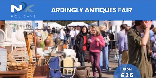 Ardingly Antiques Fair inc. Coach Travel