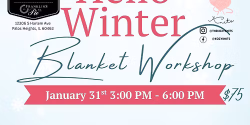 Kozy Knits Blanket Workshop