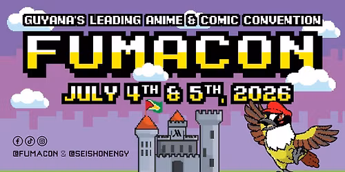 FumaCon 2026 - Guyana\u2019s leading anime & comic convention