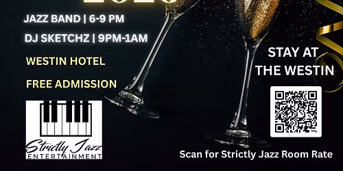 Strictly Jazz Entertainments present New Year Eve's Party 2026