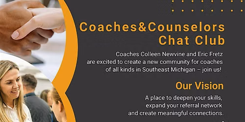 Coaches & Counselors Chat Club morning meeting