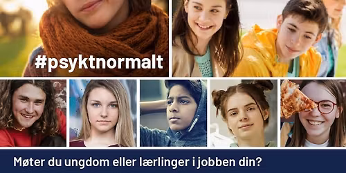 Oppl\u00e6ringskurs i #psyktnormalt \u2013 psykisk helse og livsmestring for ungdom