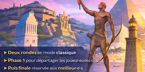Tournoi 7 wonders- Cubitus ixelles
