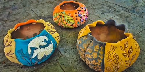 Pottery Pumpkin Carving ~ A Sculpt & Sip Experience