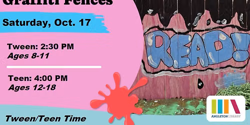 Tween Time: Graffiti Fences