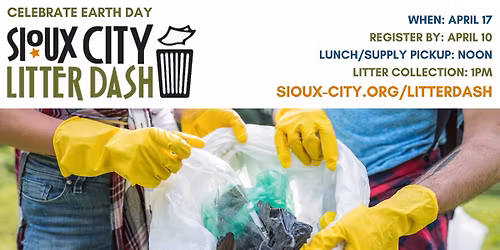 Community Litter Cleanup: Litter Dash 2026