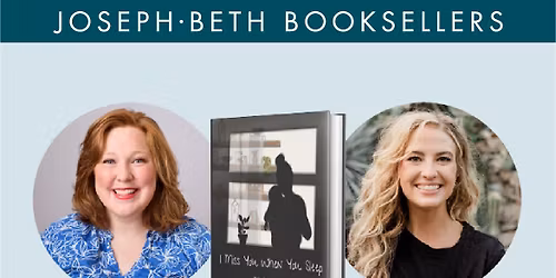 Elysse Wagner and Mikayla Sharpshair sharing and signing I Miss You When You Sleep