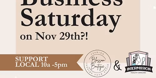 Small Business Saturday