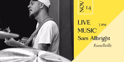 LIVE MUSIC with Sam Allbright
