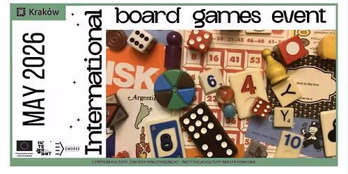 International Board Games Event | MAJ 2026 | Gry planszowe w maju