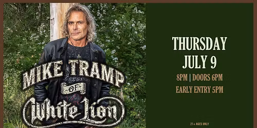 Mike Tramp of White Lion at Jergels