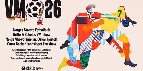 Fotball-VM 2026 p\u00e5 Carls!