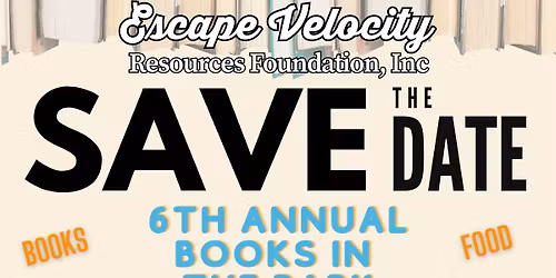 Save the Date - 6th Annual Books in the Park & Resource Fair