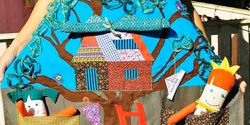 Save the Date! Registration coming soon. Pick a Pocket flannel story interactive apron make and take