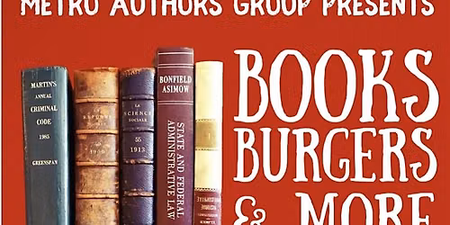 Books Burgers & More Author Expo With Poetry Slam
