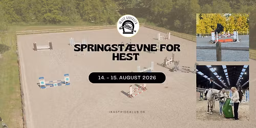 Springst\u00e6vne for hest 