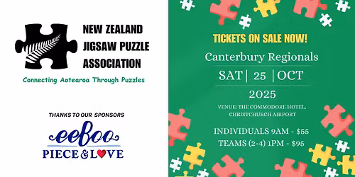 *SOLD OUT* Canterbury Regional Speed Puzzling Event