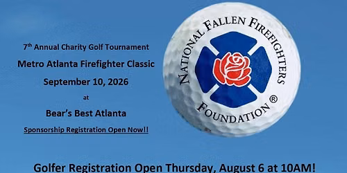 2026 Metro Atlanta Firefighter Classic 