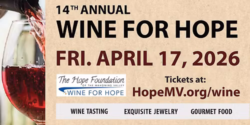 Wine for Hope 2026