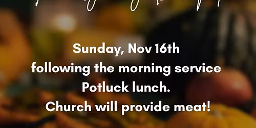 Thanksgiving Banquet Lunch 